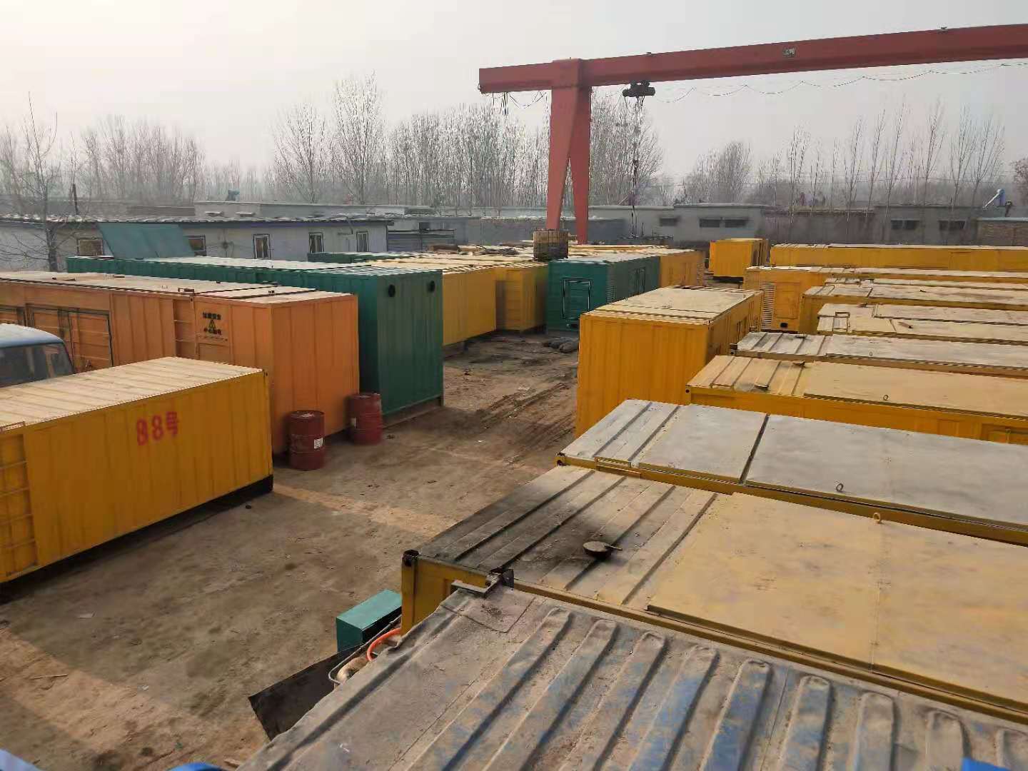 滨海租赁发电机-灰尘、风沙对柴油发电机组造成哪些不良影响?