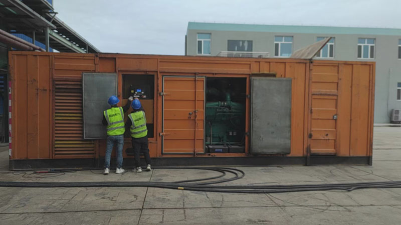 滨海如何检查柴油发电机组的机油油位?